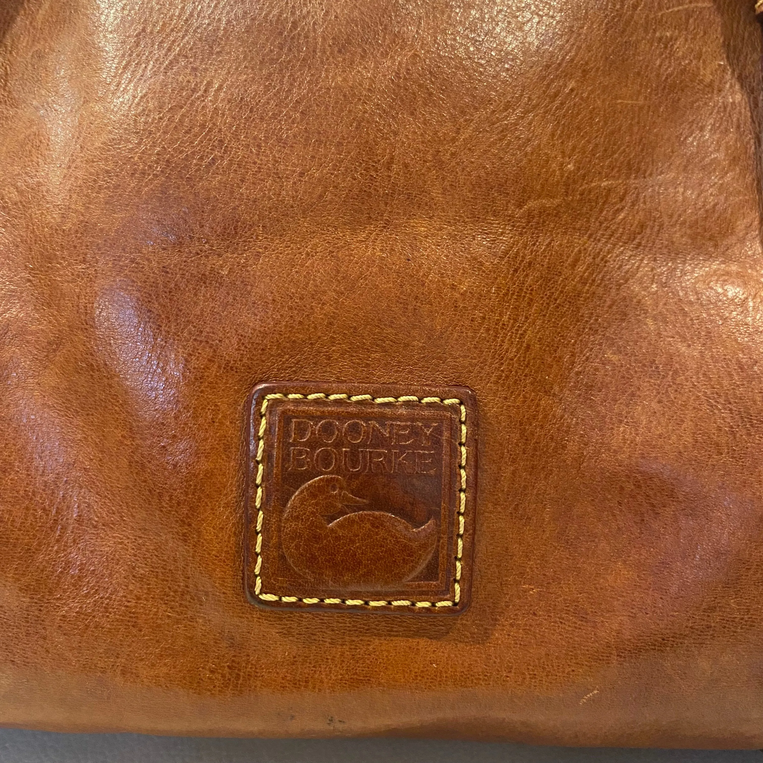 DOONEY & BOURKE Flourentine Satchel Handbag In Natural