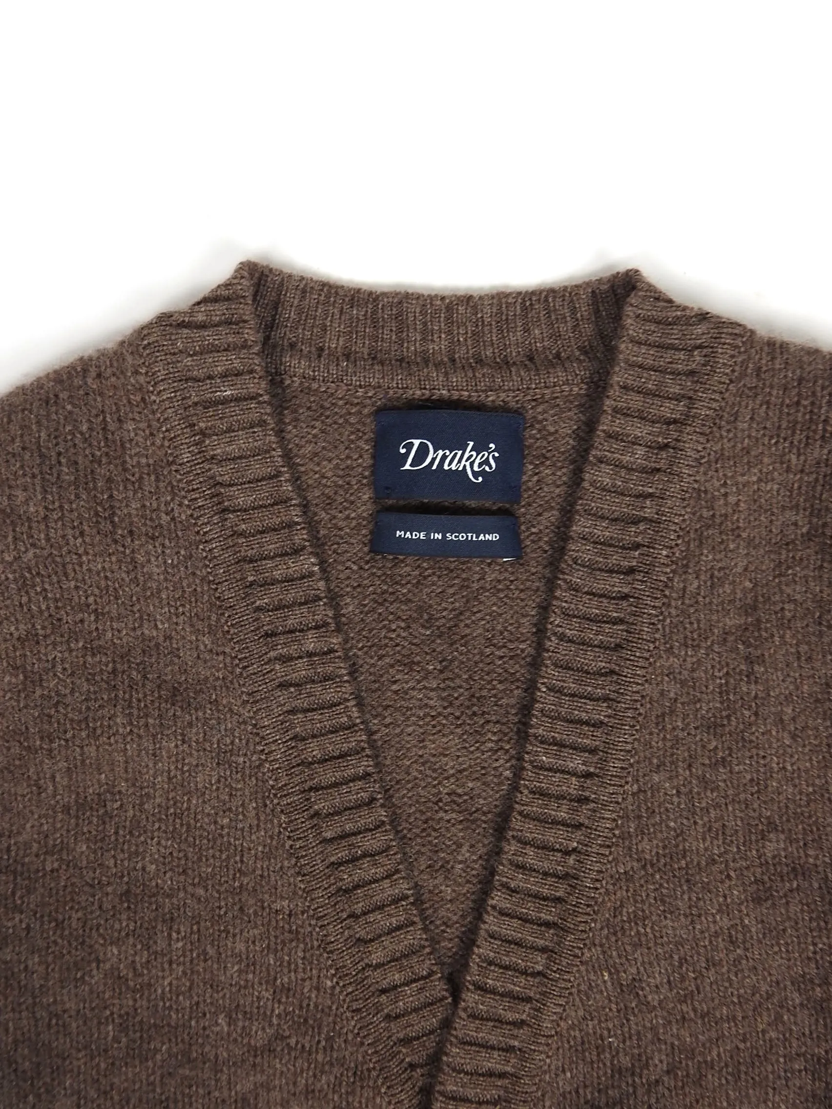 Drakes Sweater Vest Size Medium