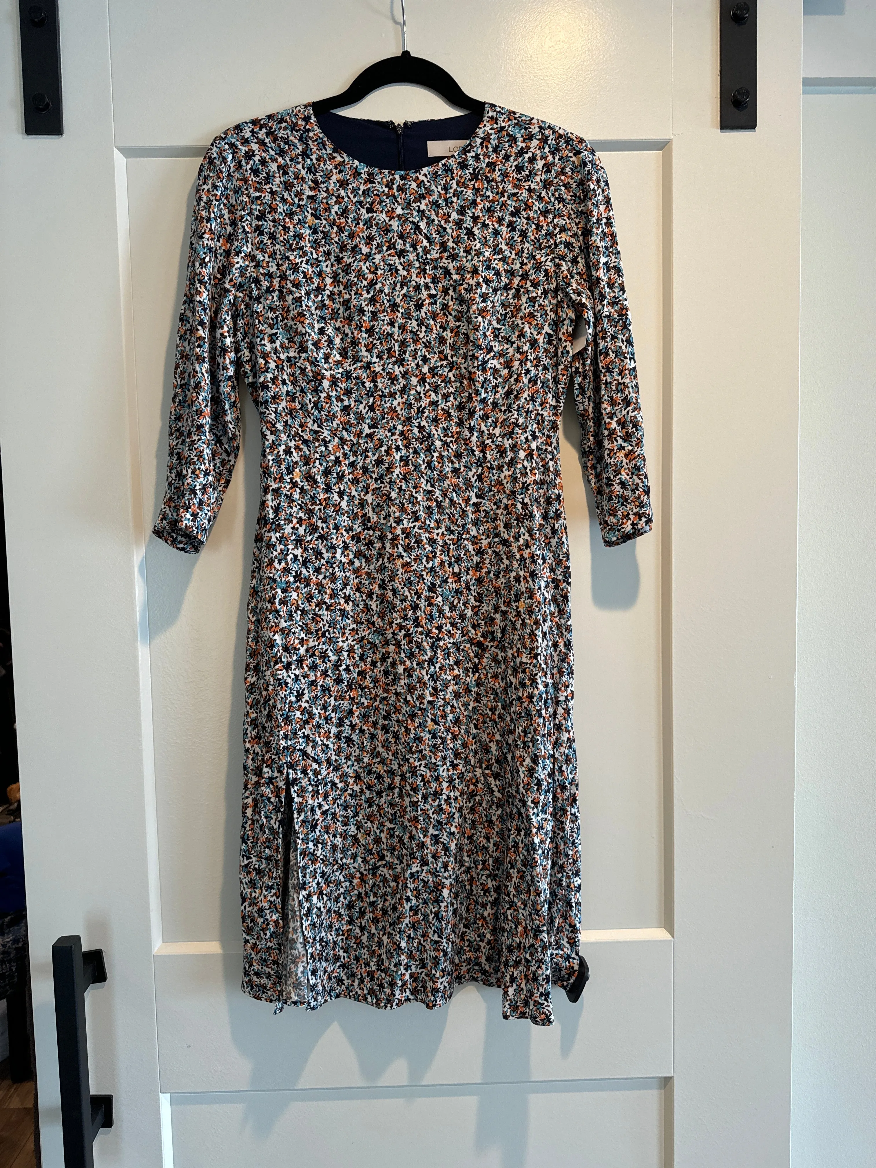Dress Casual Midi By Loft  Size: 0p