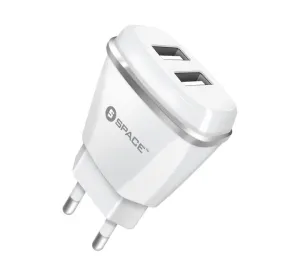 Dual Port USB 2.1A Wall Charger