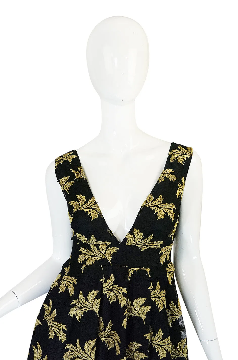Early 2000s See by Chloe Leaf Dress