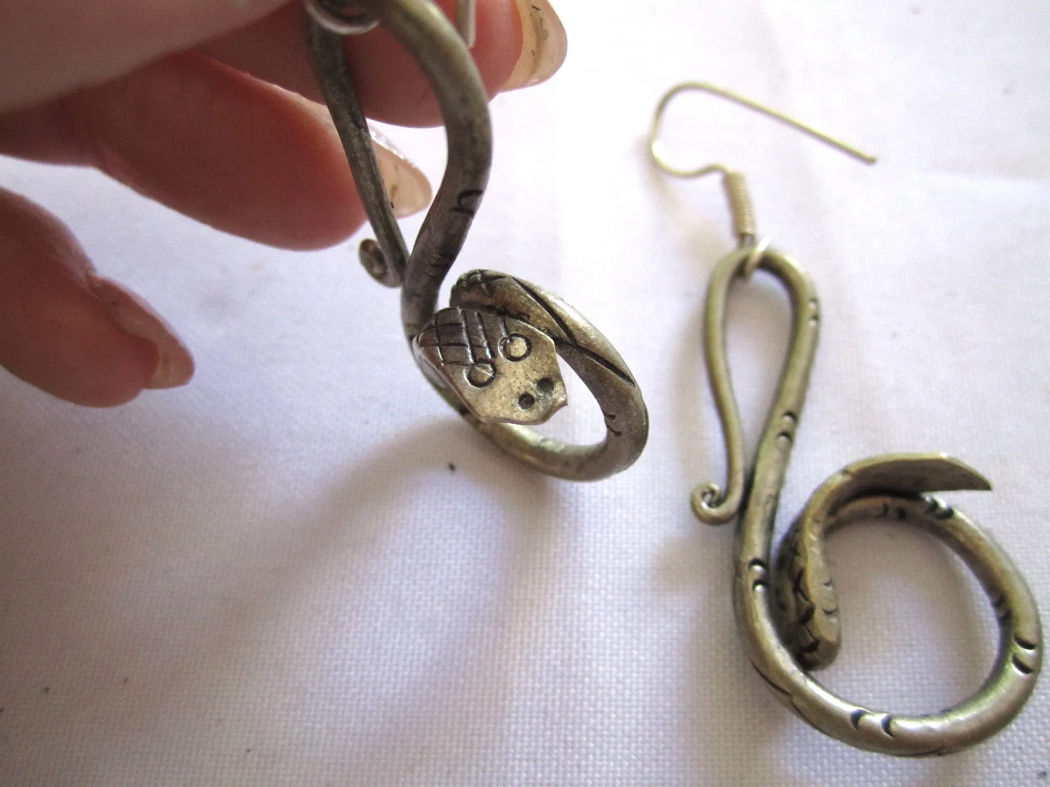 Earrings Miao Handmade Tribal