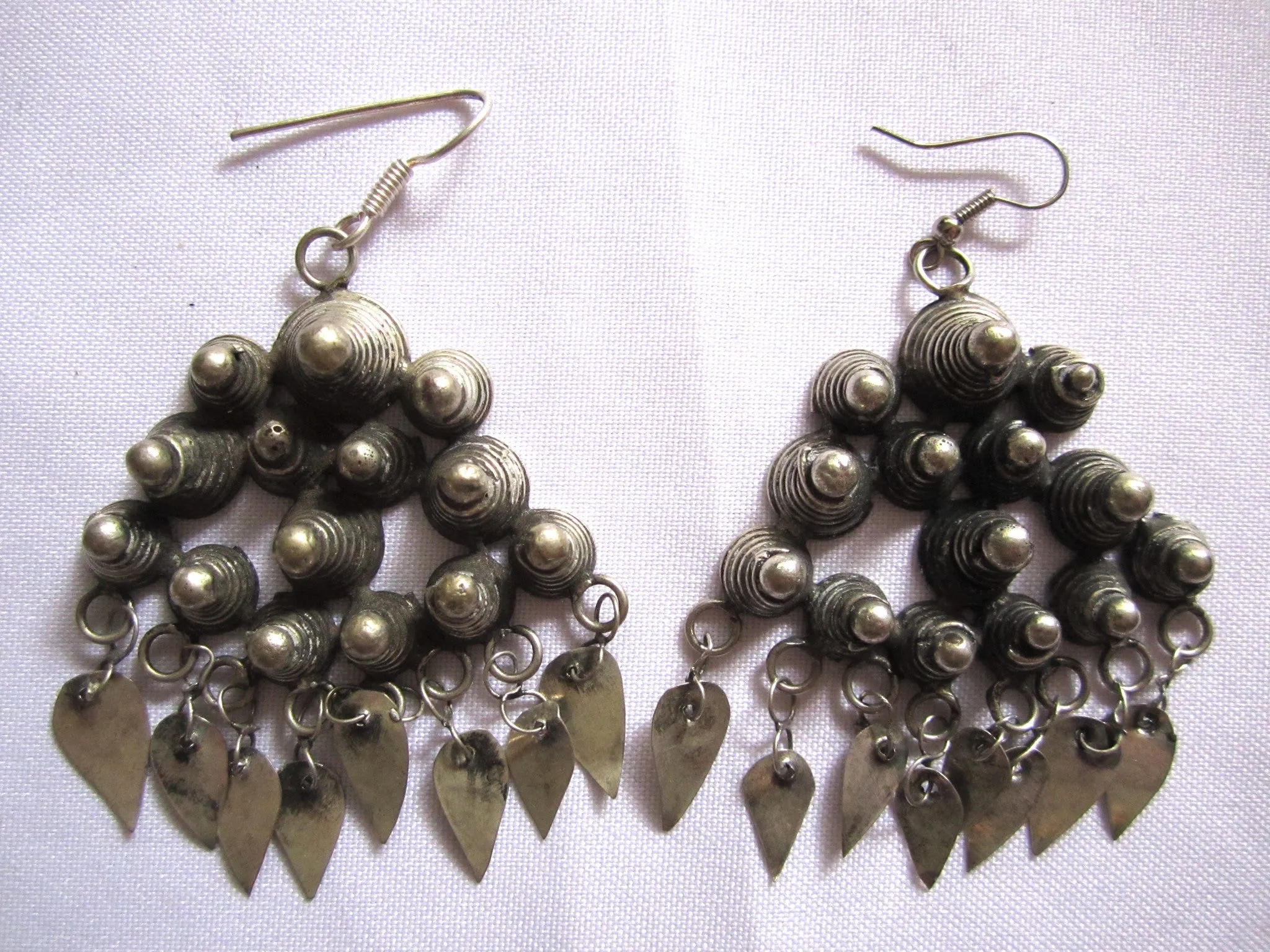 Earrings Miao Handmade Tribal