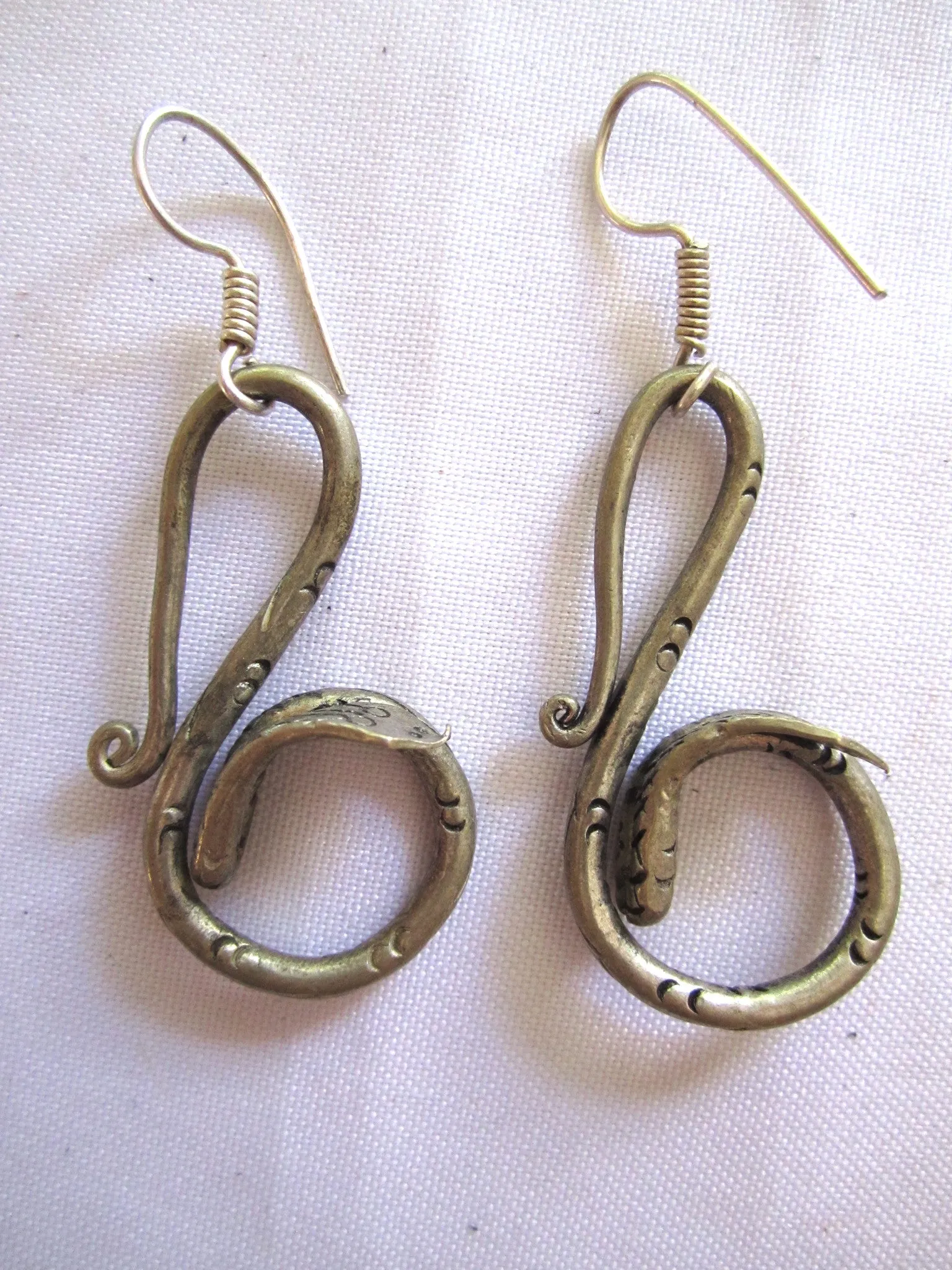 Earrings Miao Handmade Tribal