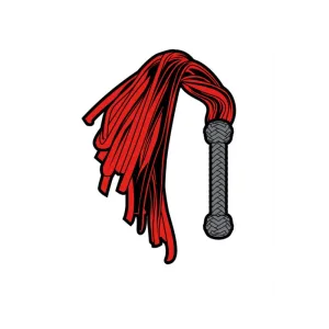 Enamel Pin: Flogger - Red/Black