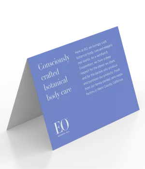 EO Tent Card