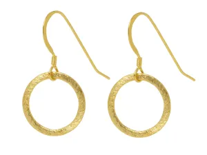 Eternity Circle Earrings