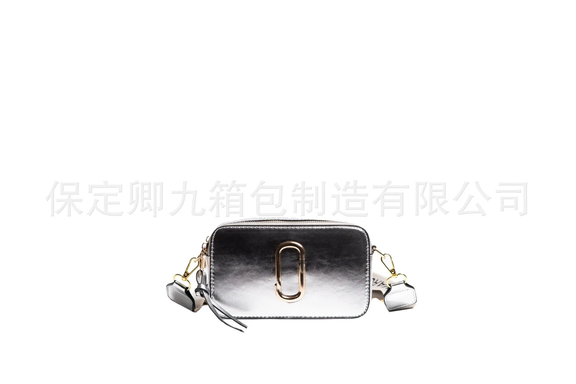 Europe and America Cross Border Bags for Women2023PU LeatherPUTextured Wide Shoulder Strap Crossbody BaginsGlossy Female Camera Bag