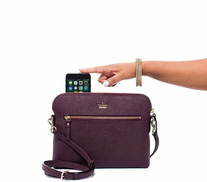 Everpurse Kate Spade Zana Mahogany Crossbody