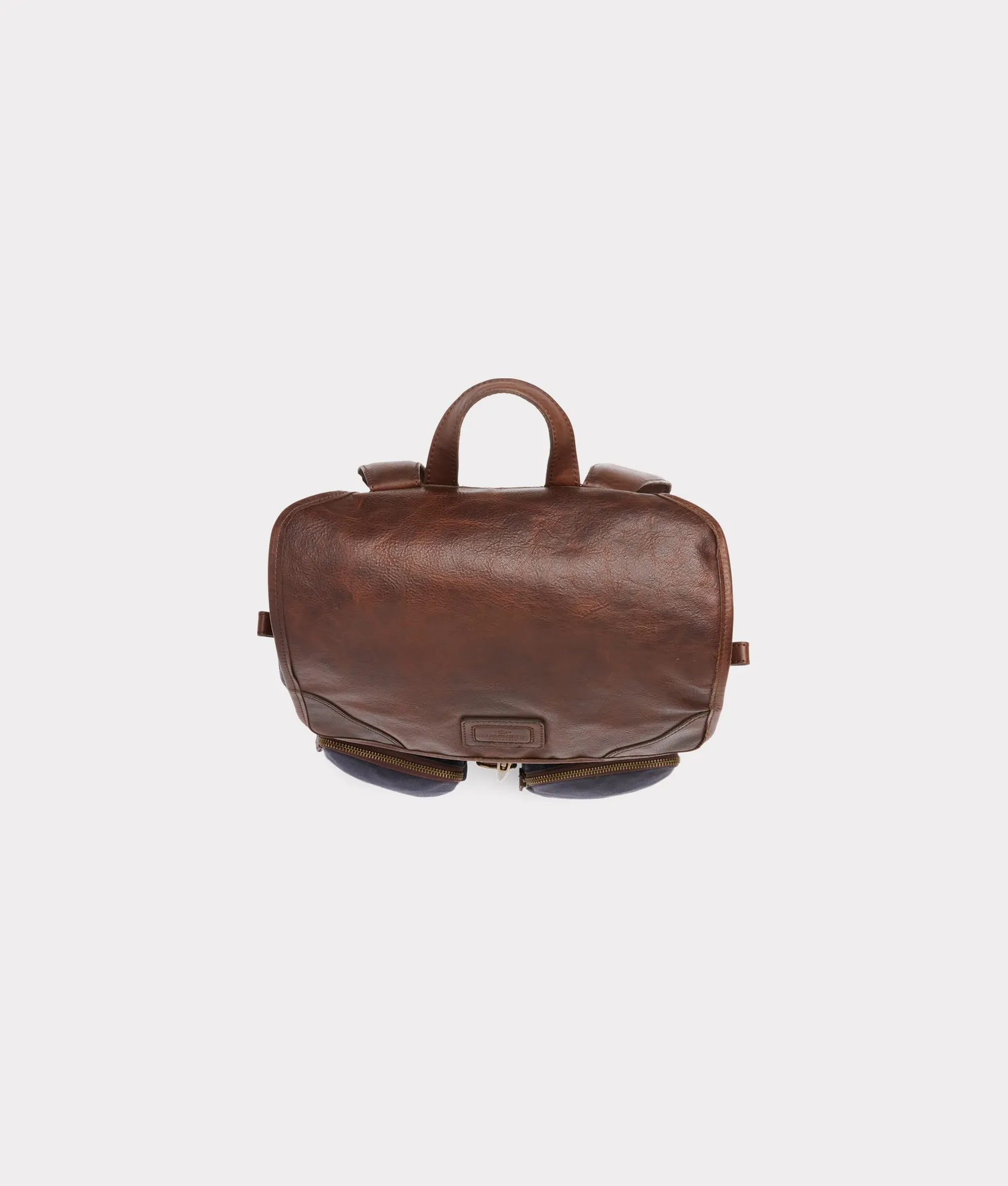 Everyday Waxed Canvas Backpack :: Navy
