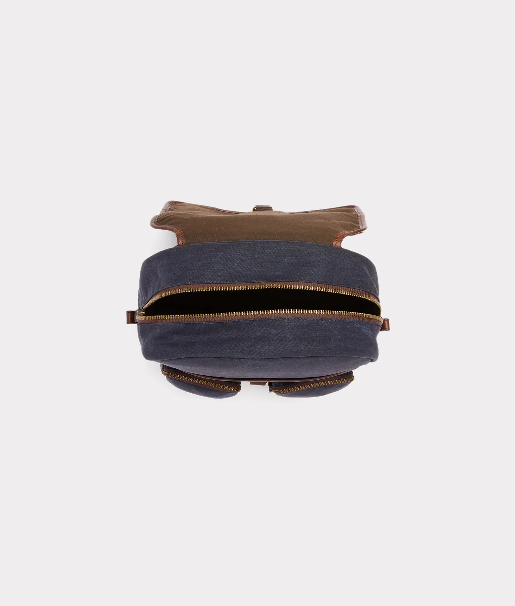 Everyday Waxed Canvas Backpack :: Navy