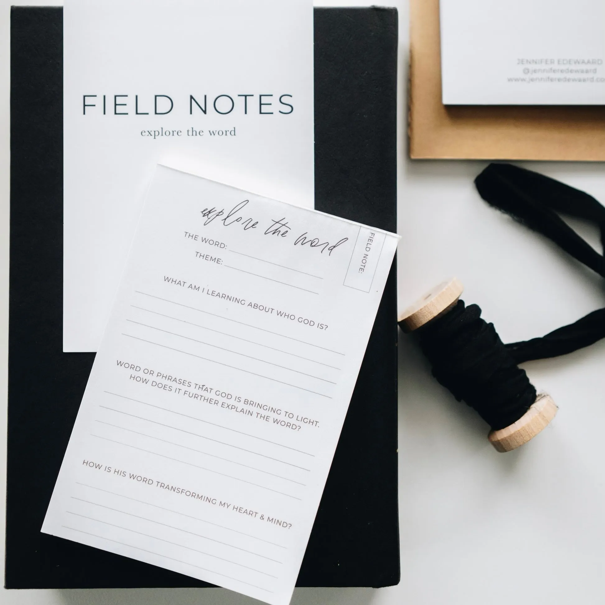 Explore The Word Field Notes