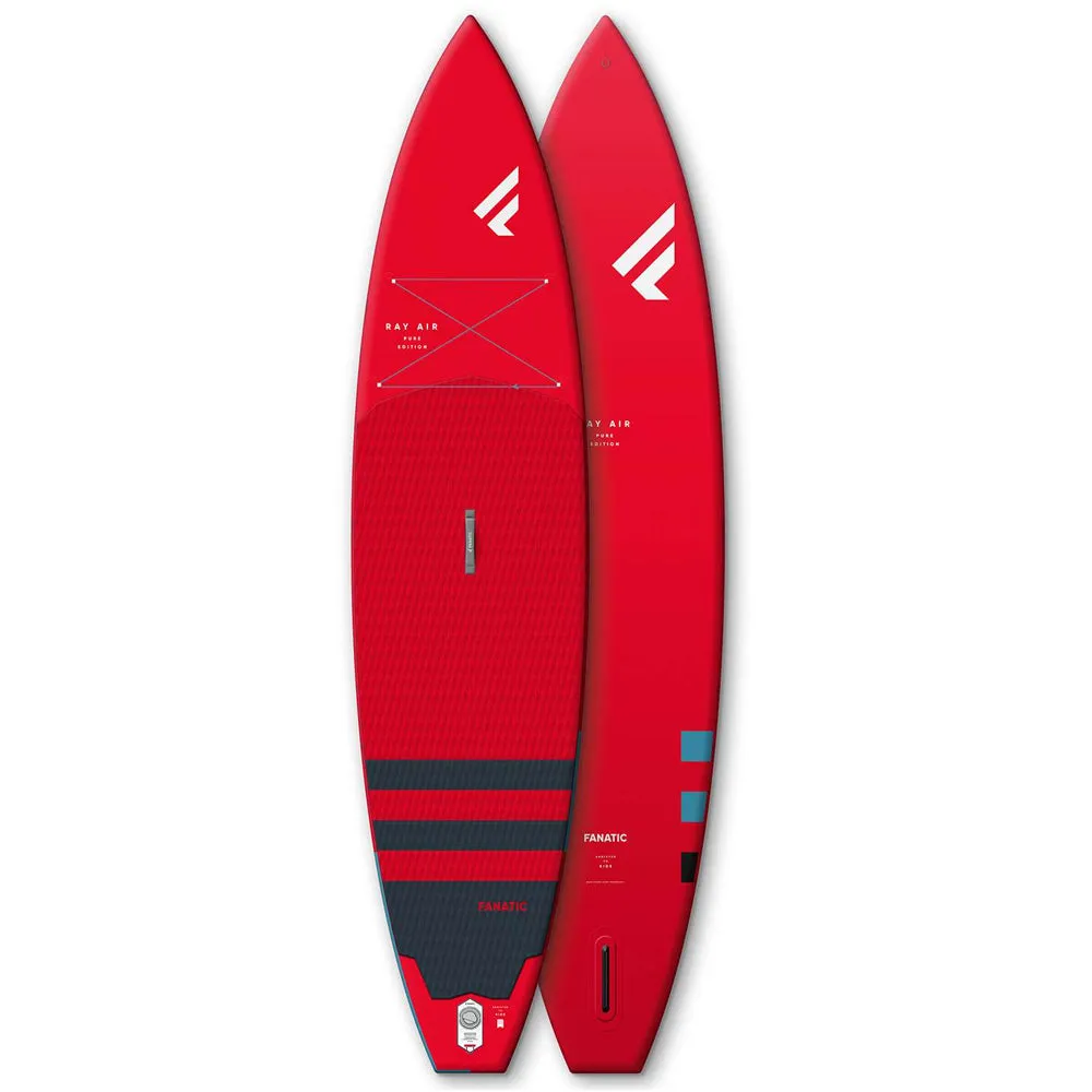 Fanatic Ray Air Pure 11'6 Inflatable SUP Package - Red