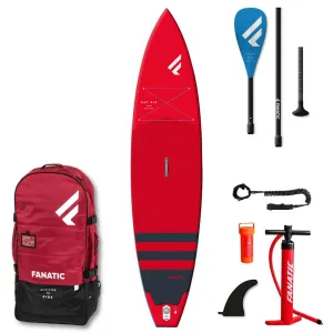 Fanatic Ray Air Pure 11'6 Inflatable SUP Package - Red