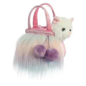 Fancy Pal Cat in Fluffy Bag