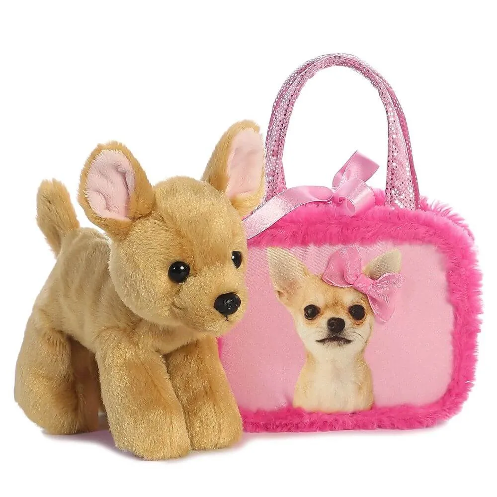Fancy Pal Pink Chihuahua in Bag