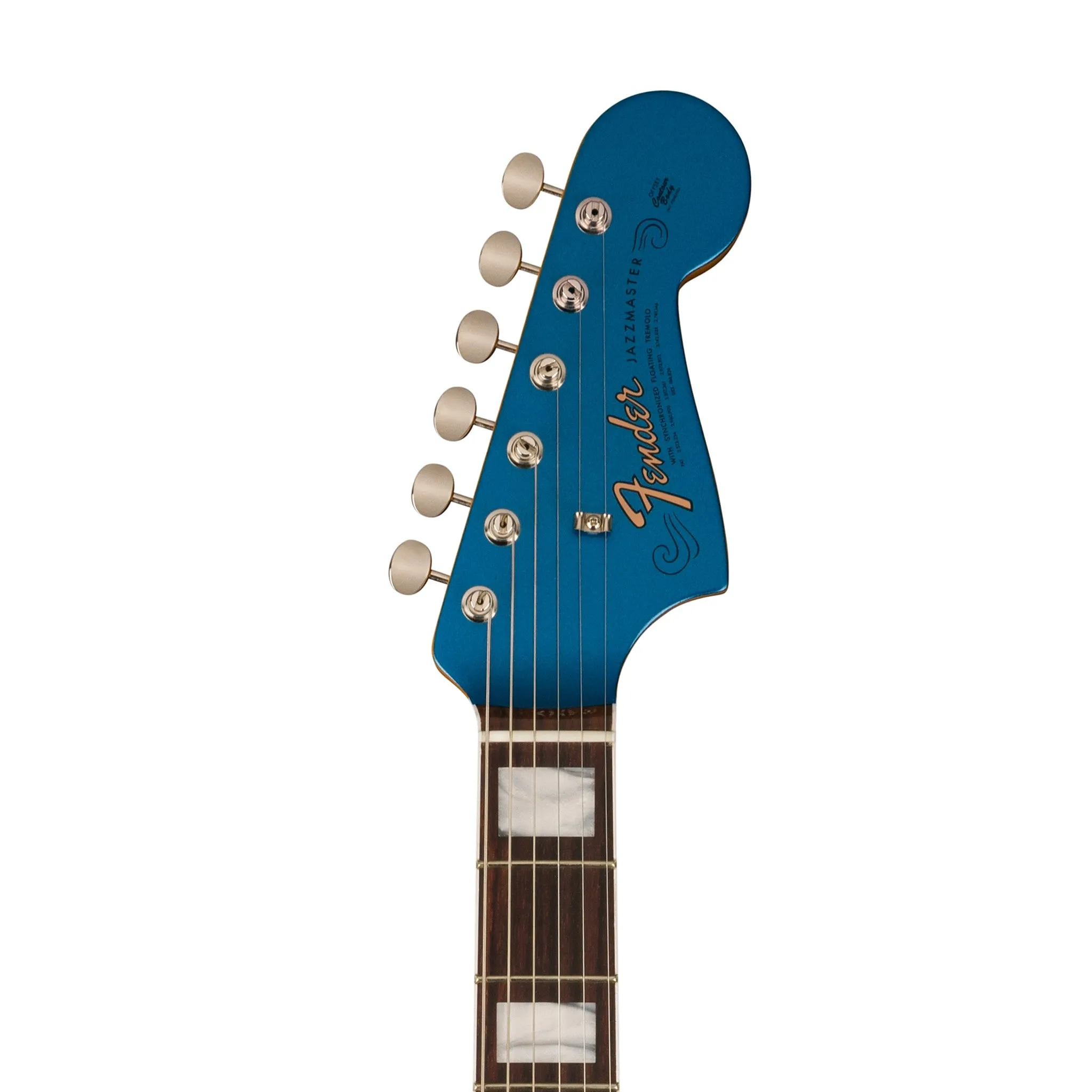 Fender American Vintage II 66 Jazzmaster Electric Guitar, RW FB, Lake Placid Blue