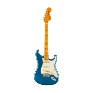 Fender American Vintage II 73 Stratocaster Electric Guitar, Maple FB, Lake Placid Blue