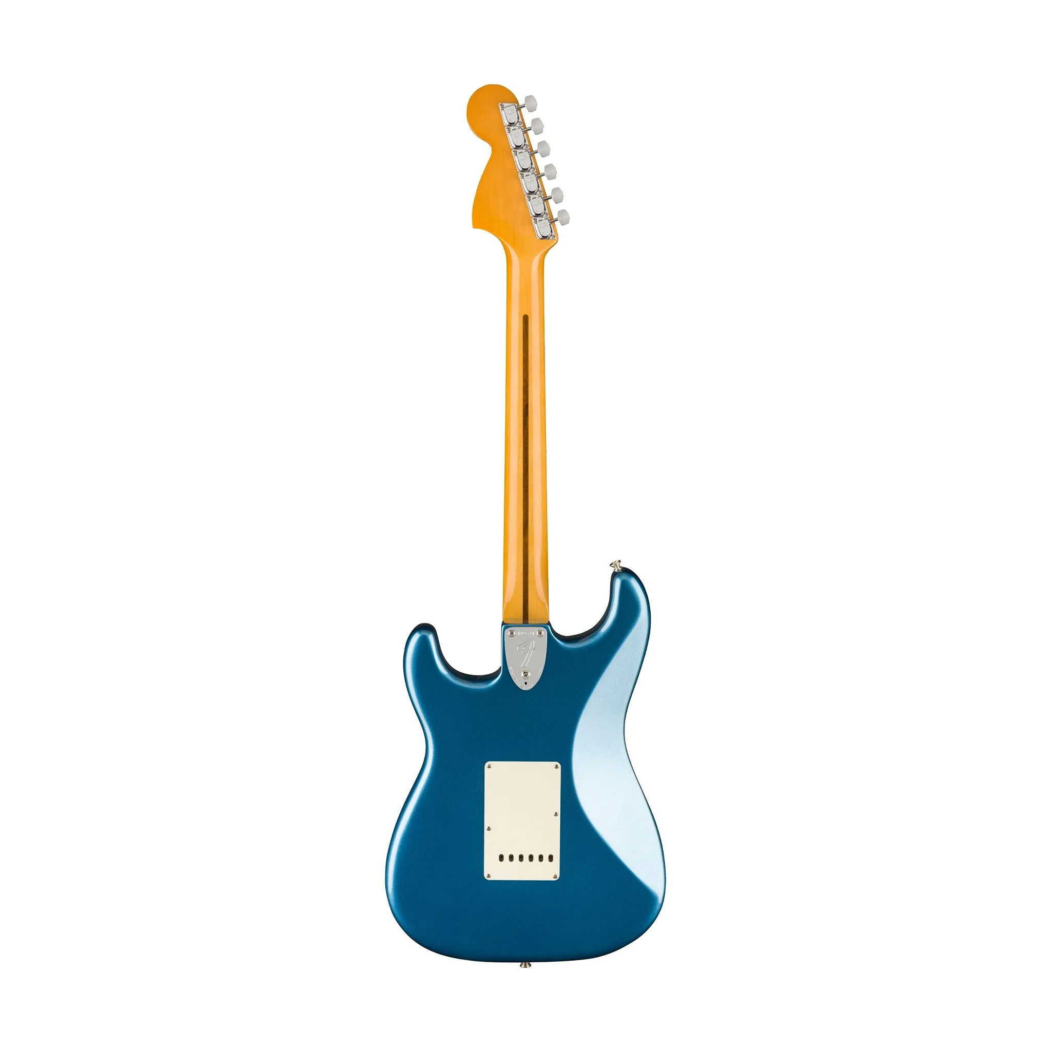 Fender American Vintage II 73 Stratocaster Electric Guitar, Maple FB, Lake Placid Blue