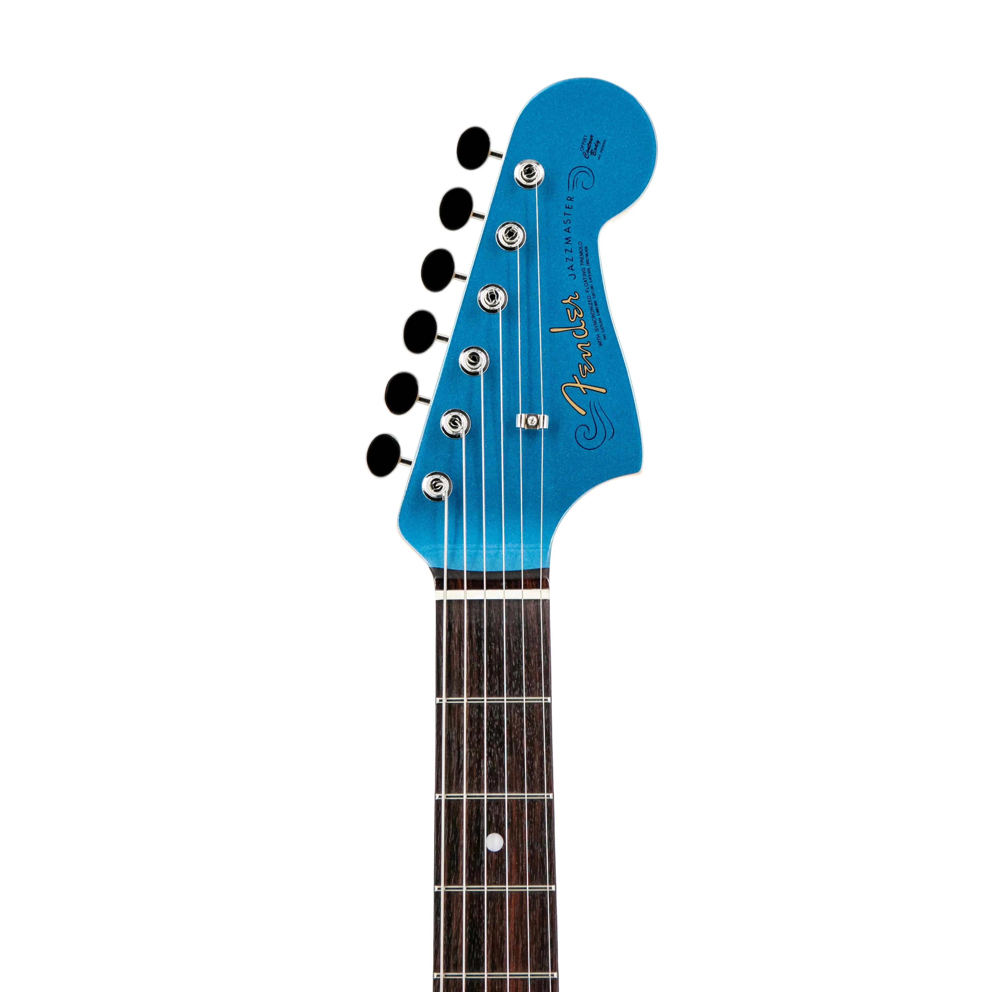 Fender FSR Collection Traditional 60s Jazzmaster Electric Guitar, RW FB, Lake Placid Blue