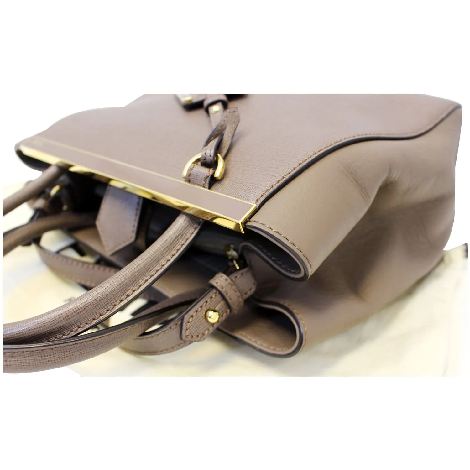 FENDI Roma Petite 2 Jours Leather Shoulder Handbag - 15% OFF