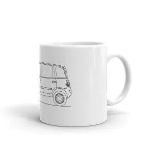 Fiat Multipla Outline Mug