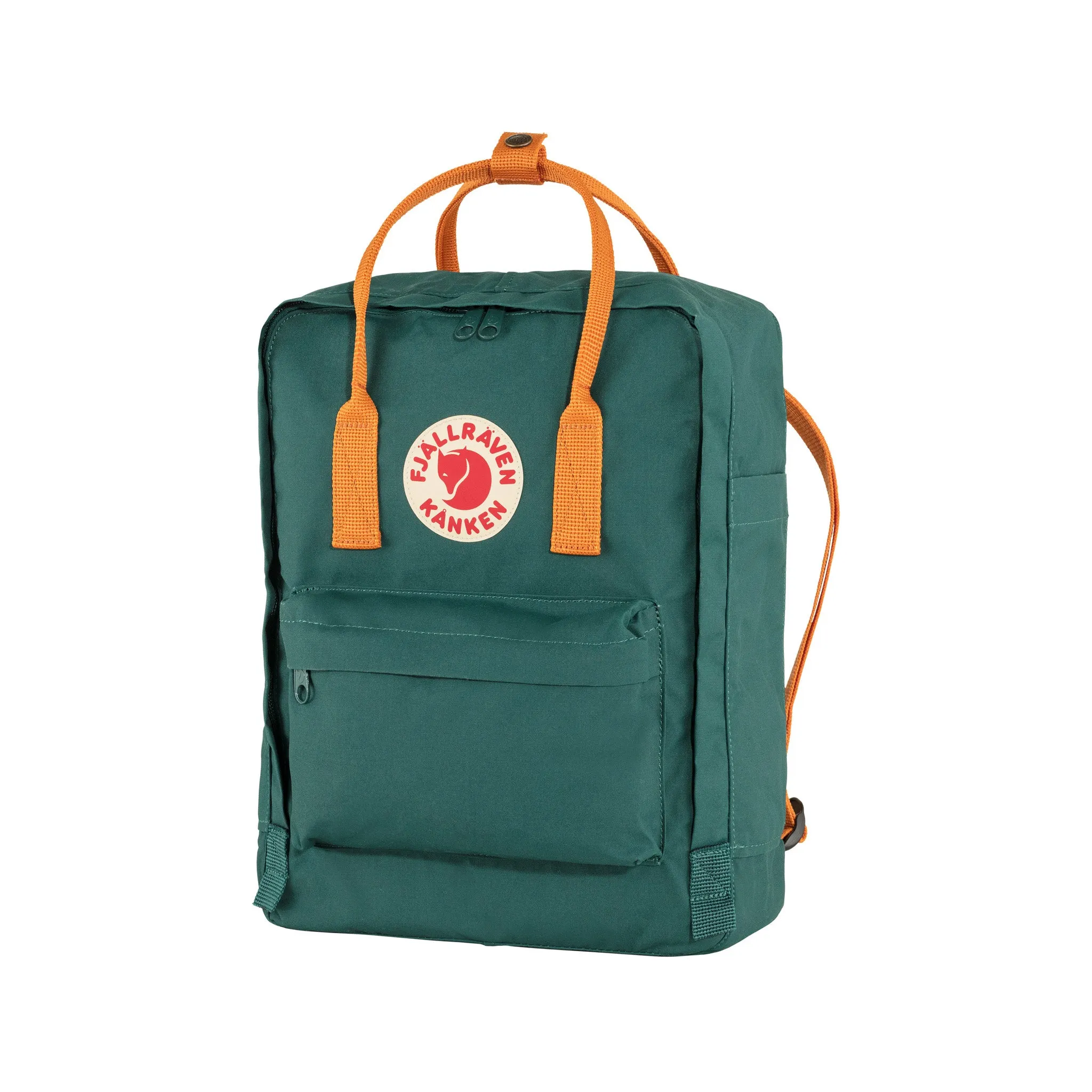 Fjallraven Kanken, Arctic Green - Spicy Orange