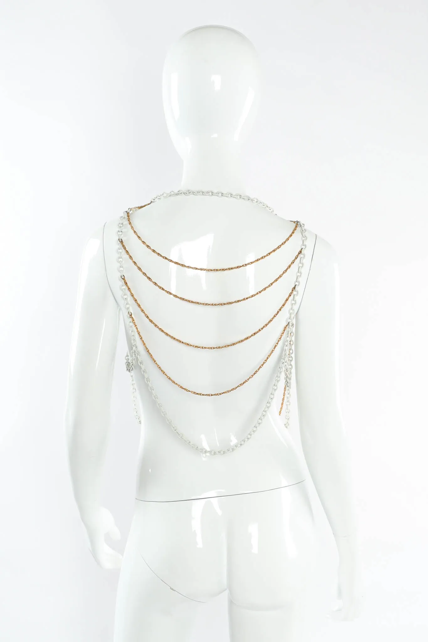 Fleur Filigree Harness Chain Vest
