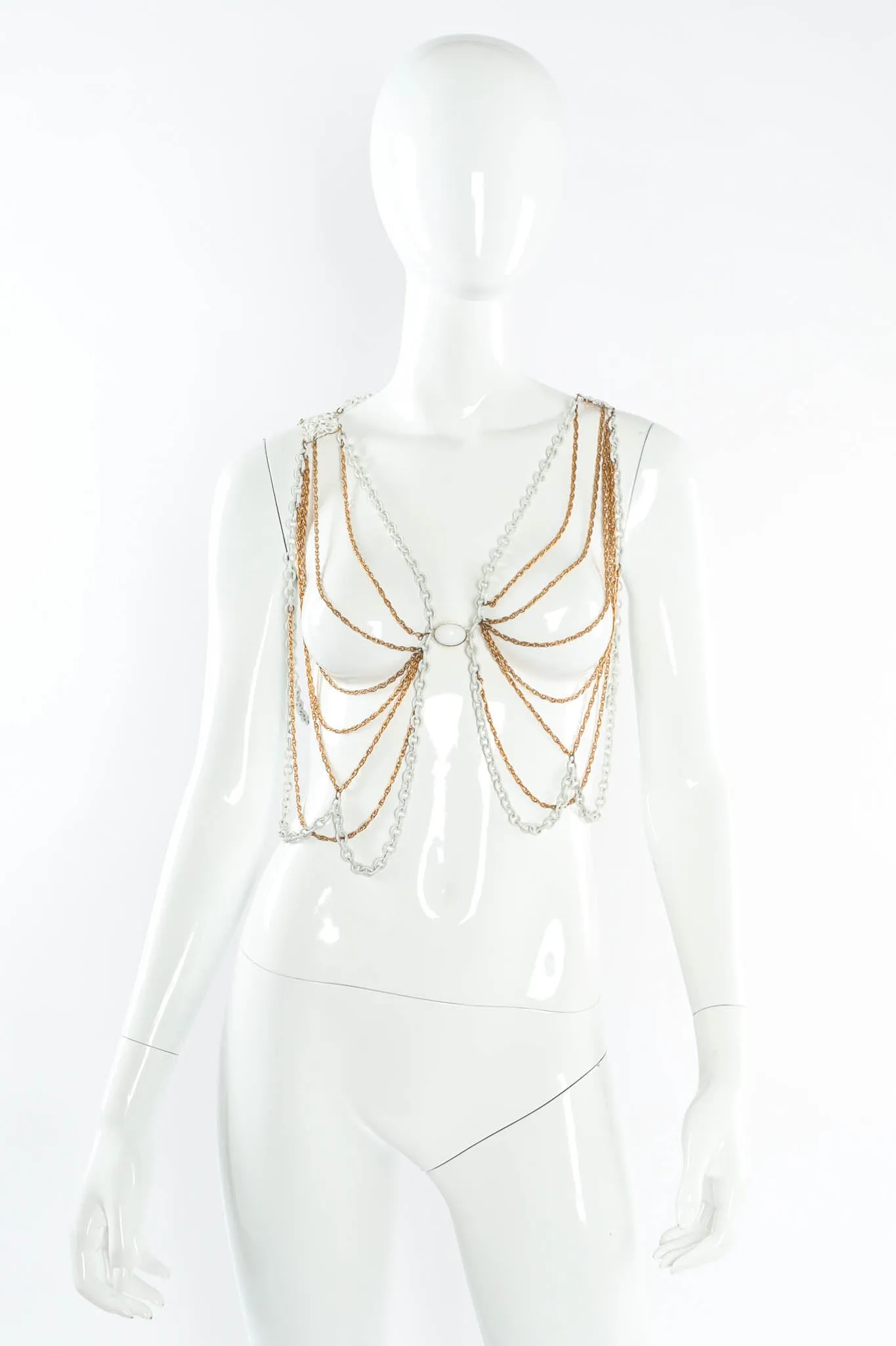 Fleur Filigree Harness Chain Vest