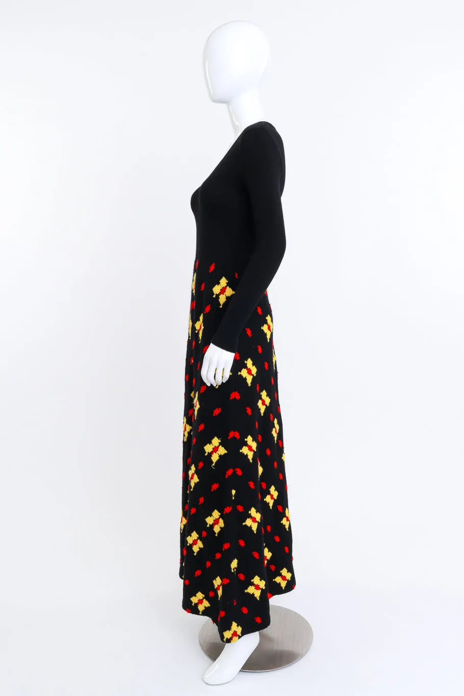 Flight of the Butterflies Knit Maxi Dress