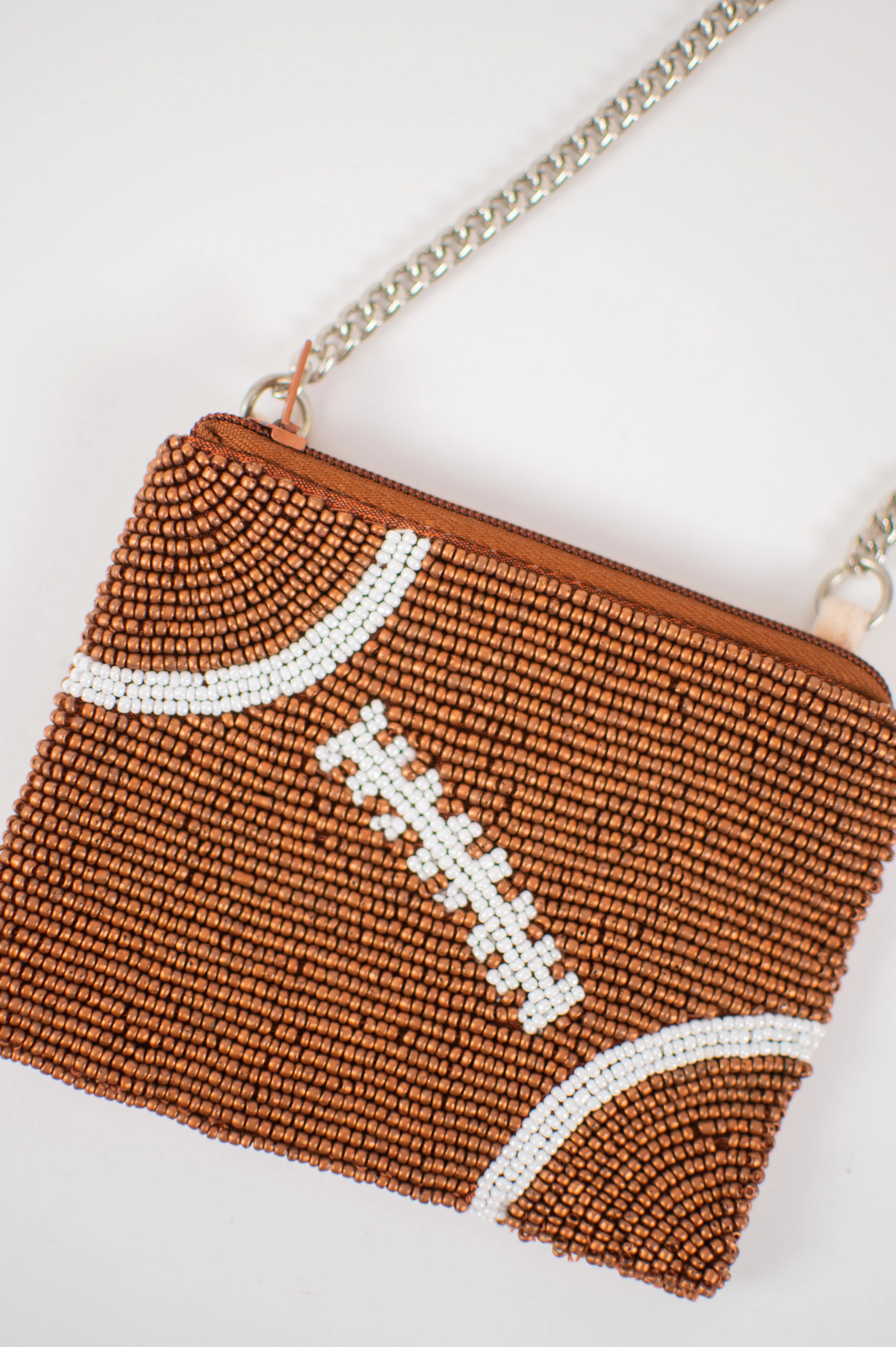 Football Crossbody Card Case ✦ Stadium Approved