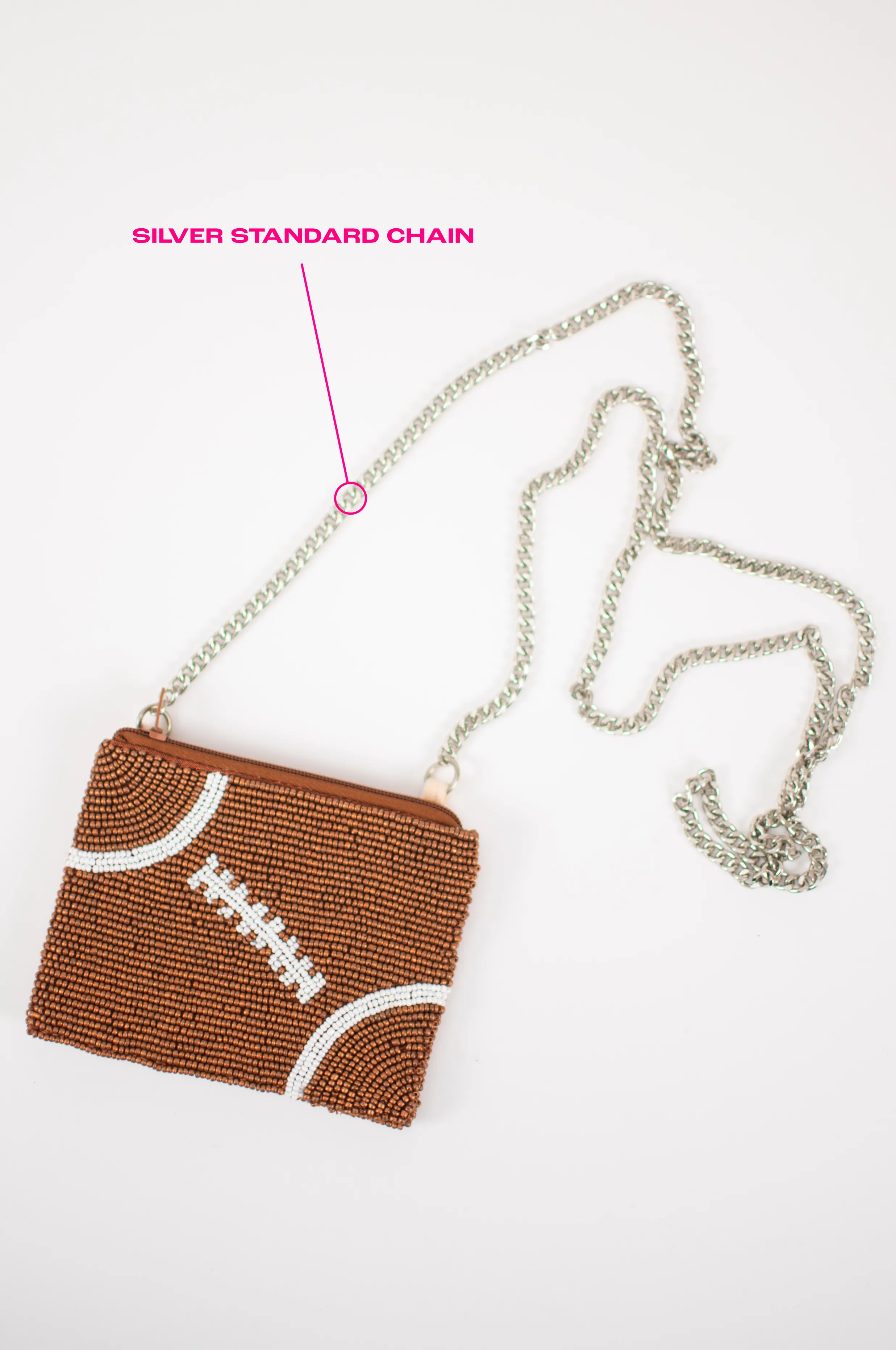 Football Crossbody Card Case ✦ Stadium Approved