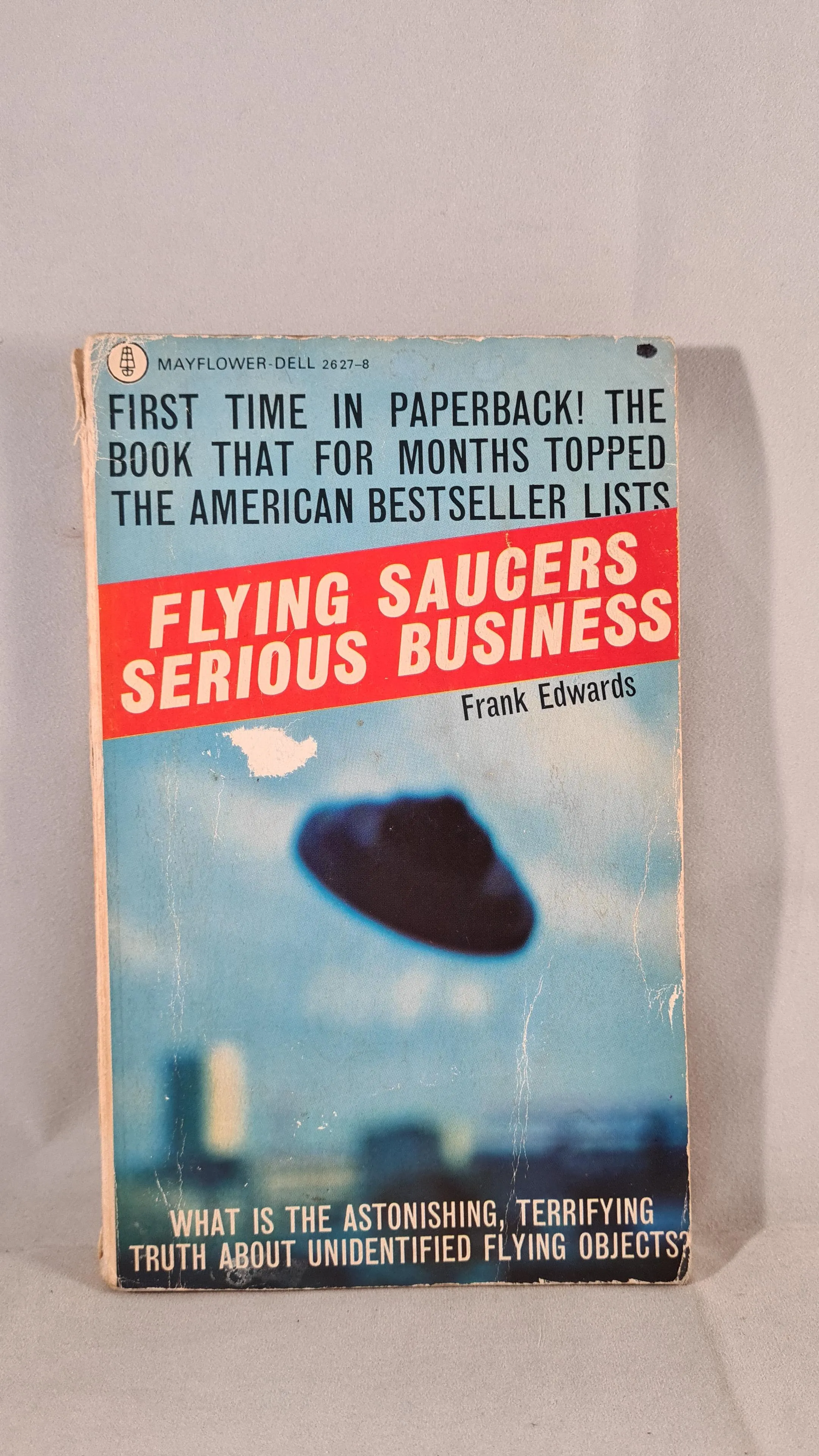 Frank Edwards - Flying Saucers Serious Business, Mayflower, 1967, Paperbacks
