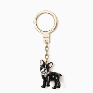 French Bulldog Jeweled Antoine Keychain