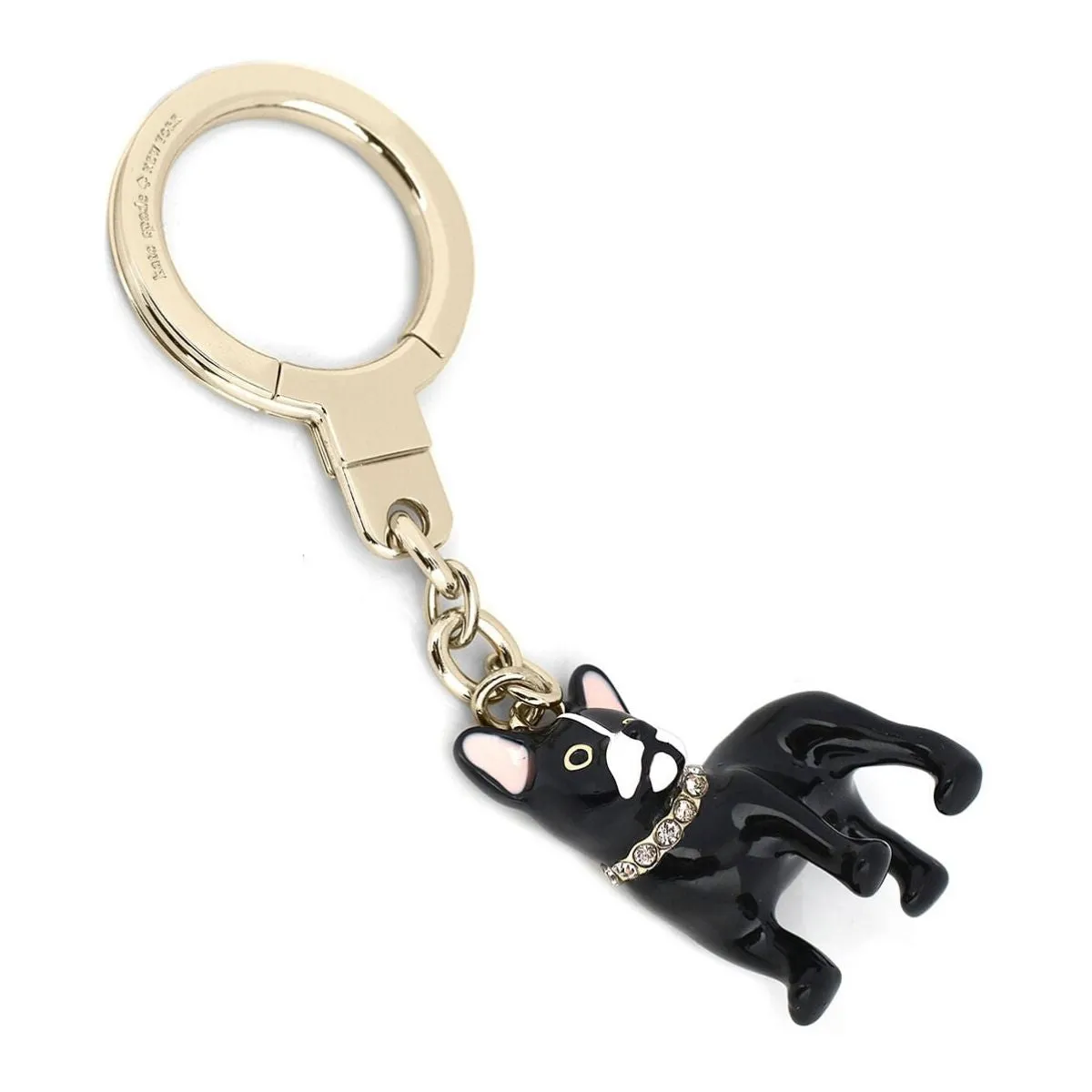 French Bulldog Jeweled Antoine Keychain