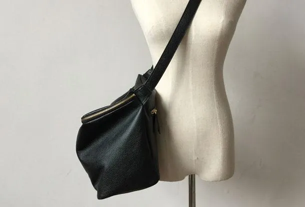 Genuine Leather Shoulder Bag Crossbody Bag Handbag Motorcycle Bag Purse For Women