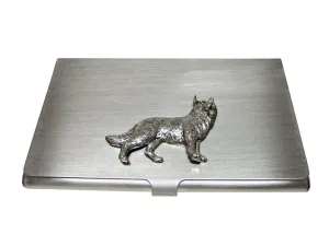 German Shepherd Dog Business Card Holder