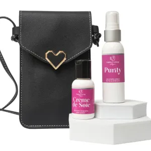 Gift Crossbody Phone Bag-Body Lotion-Hand Cleansing Spray