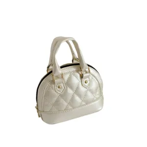 Girl's Mini Crossbody Bag - Beige