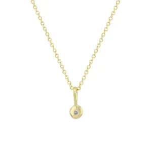 Gold Diamond Pendant