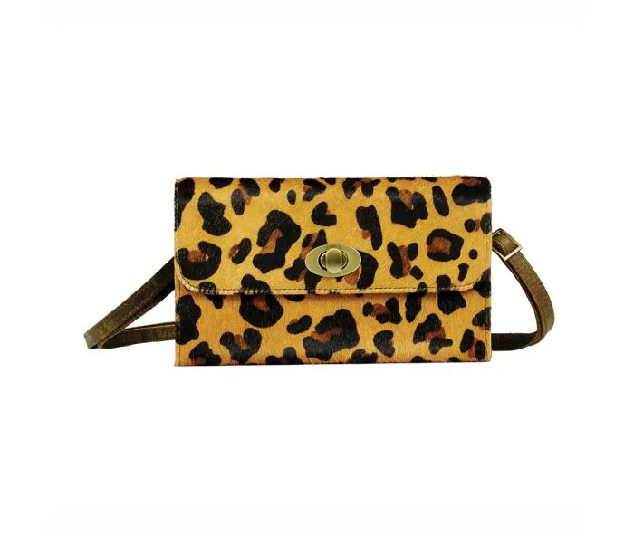 Golden Leopard Wallet