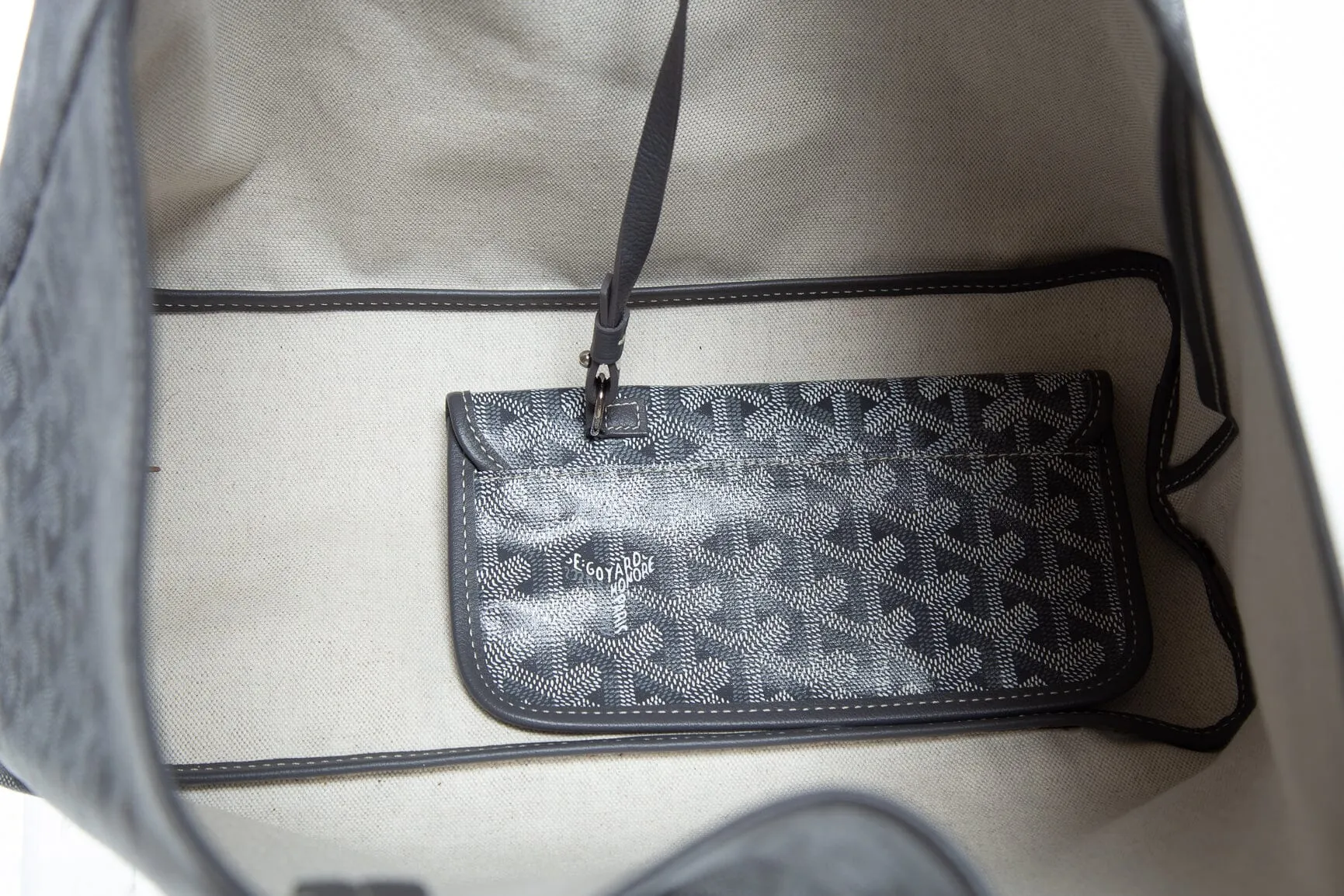 Goyard Grey Saint Louis Tote