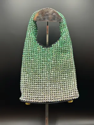 Green Ombré Bucket Bag