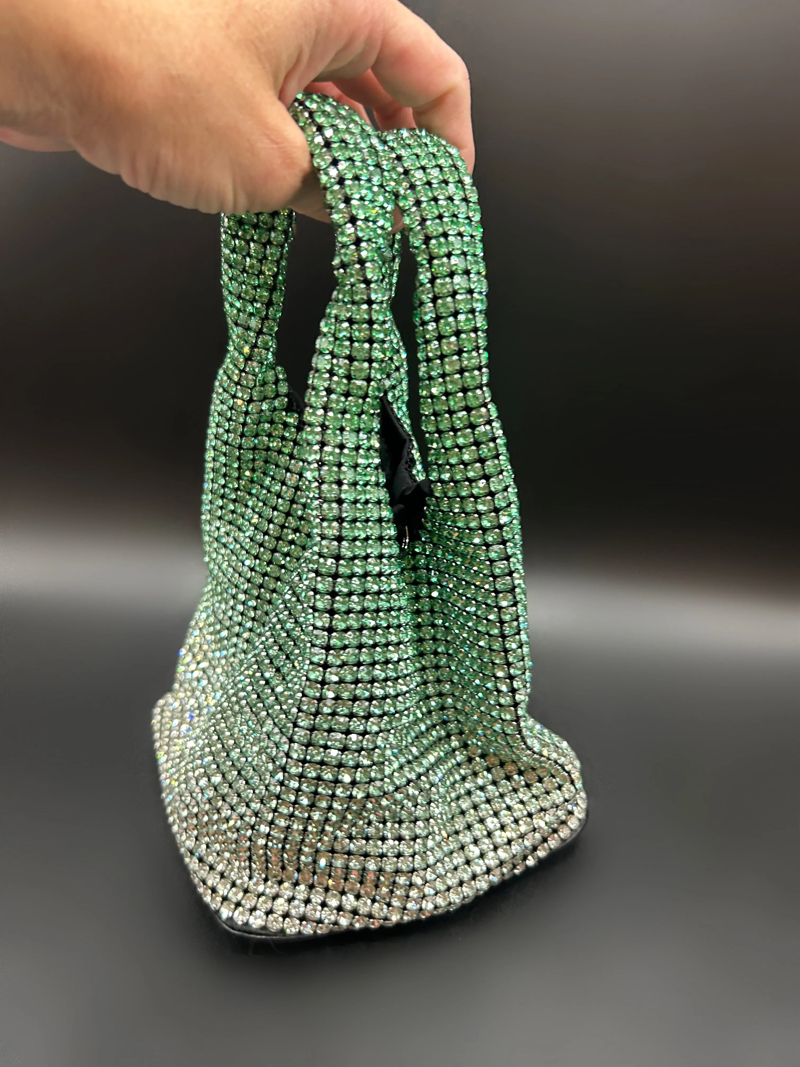 Green Ombré Bucket Bag