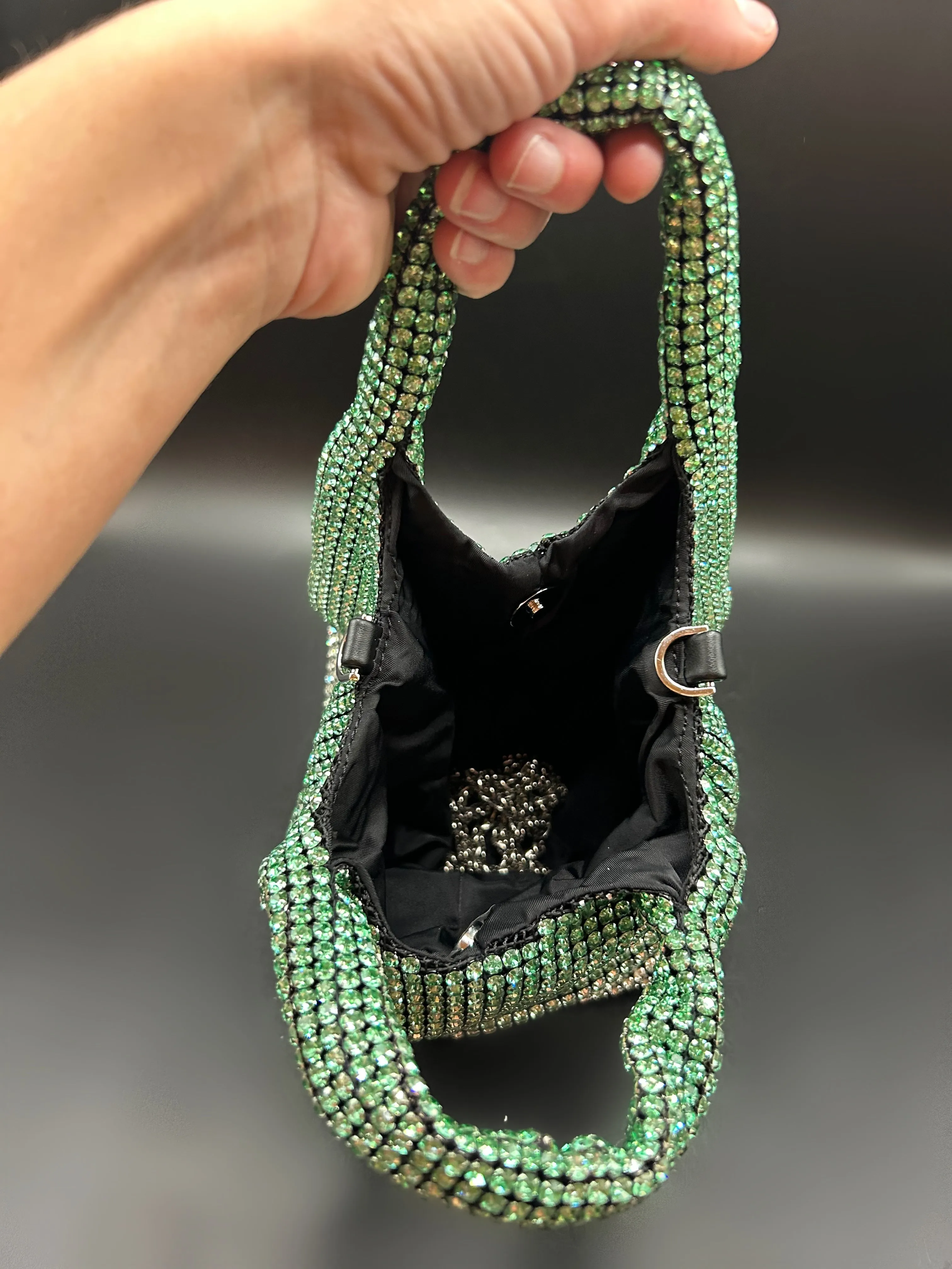 Green Ombré Bucket Bag