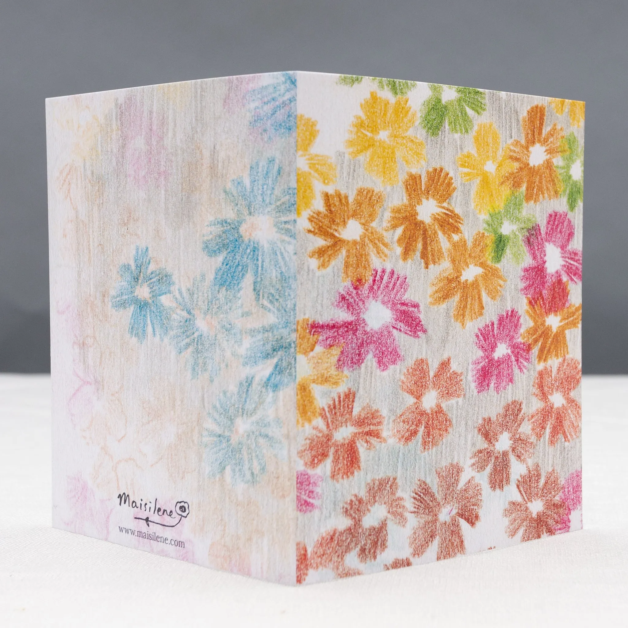 Greeting Card Set - Flowers & Thank Yous