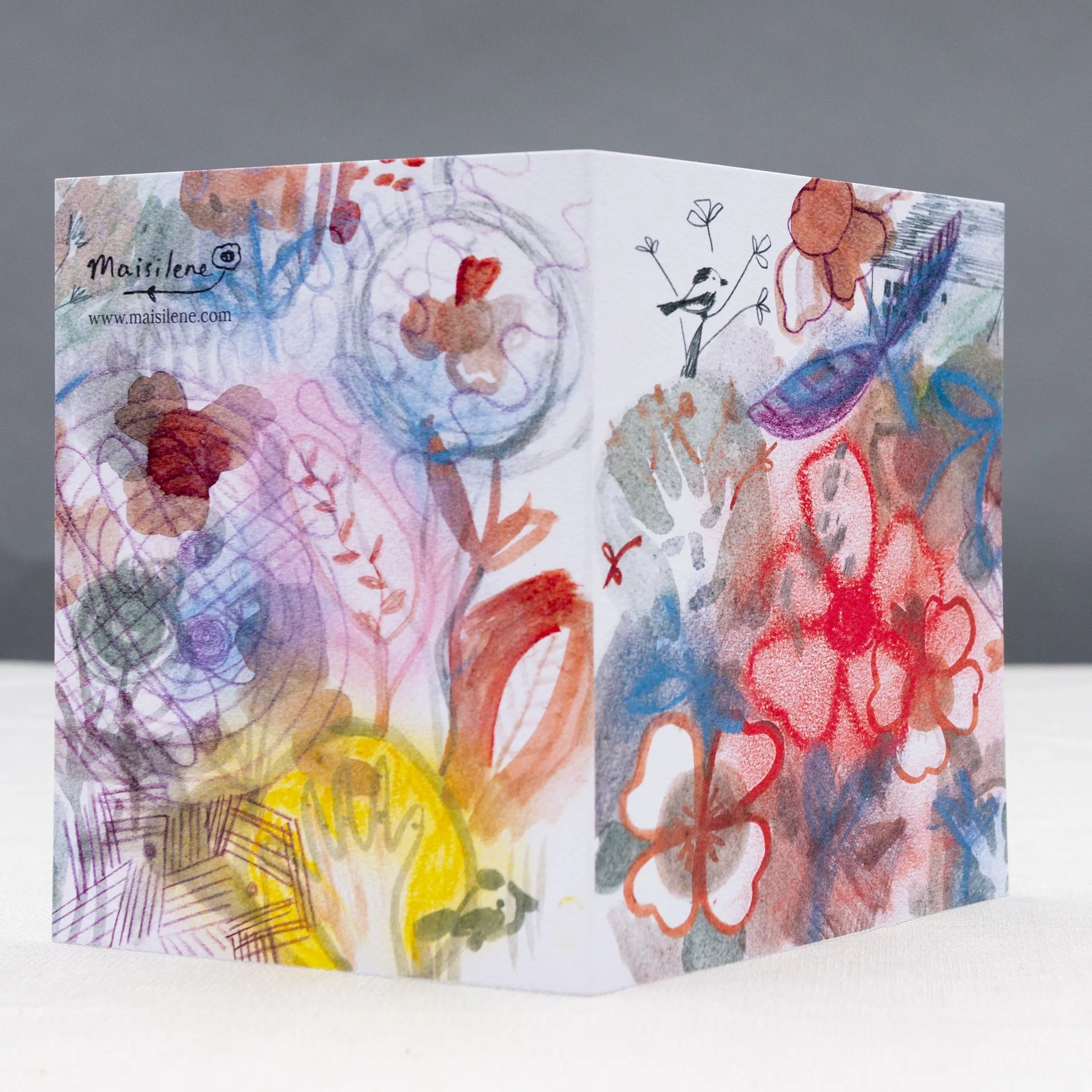 Greeting Card Set - Flowers & Thank Yous