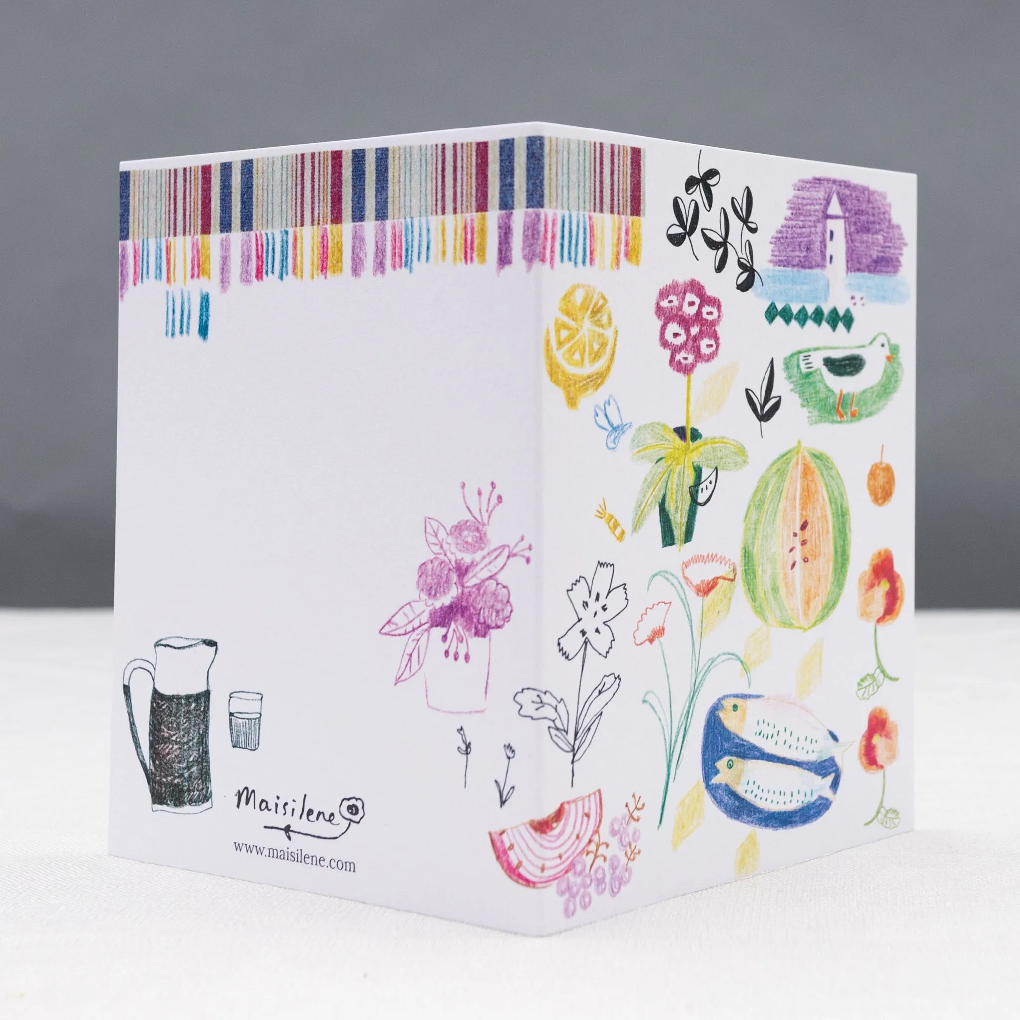 Greeting Card Set - Flowers & Thank Yous