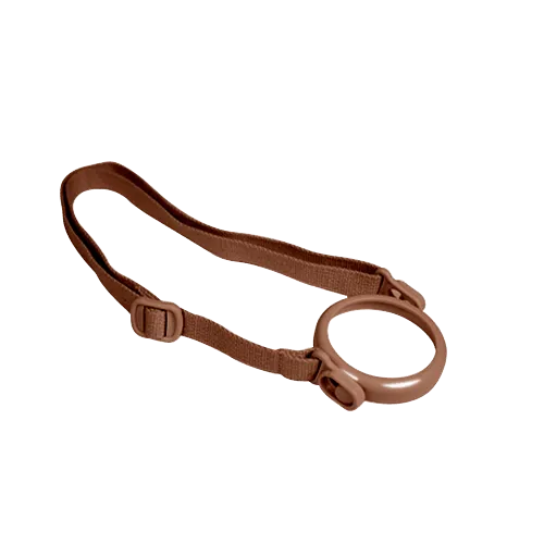 Grosmimi Straw Cup Strap Gold Brown