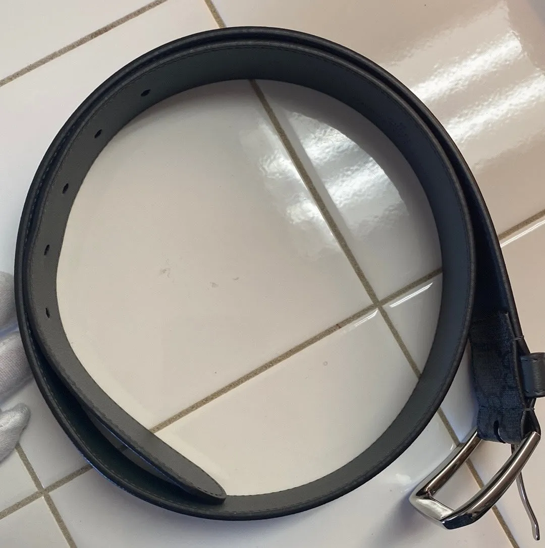 GUCCI Interlocking G Belt In Grey